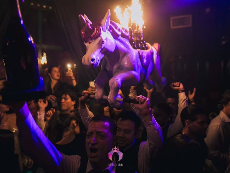 Cuckoo Club VIP Table Price Guide