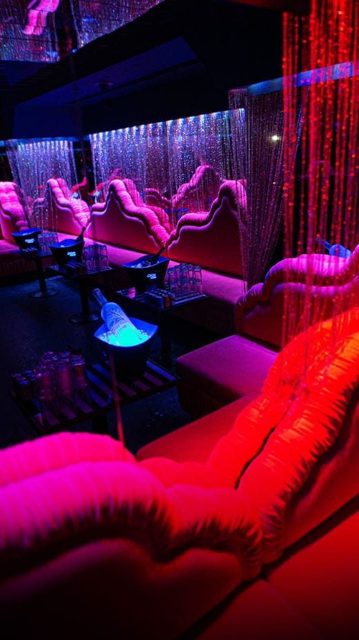 Cuckoo Club VIP booth seating — in Mayfair, London
