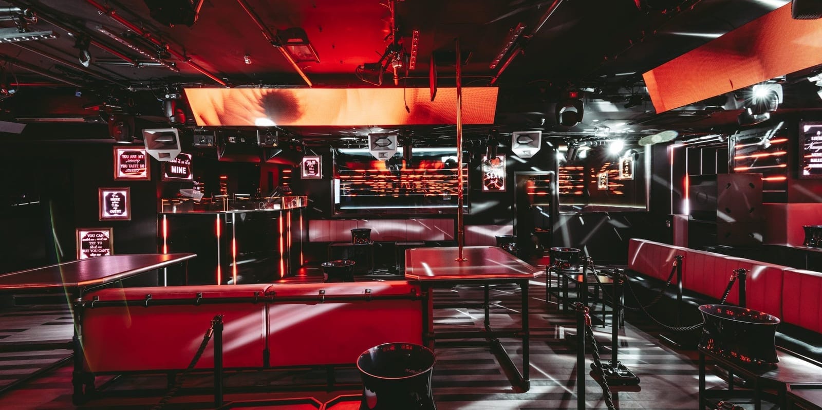 Funky Buddha VIP booth seating — in Mayfair, London